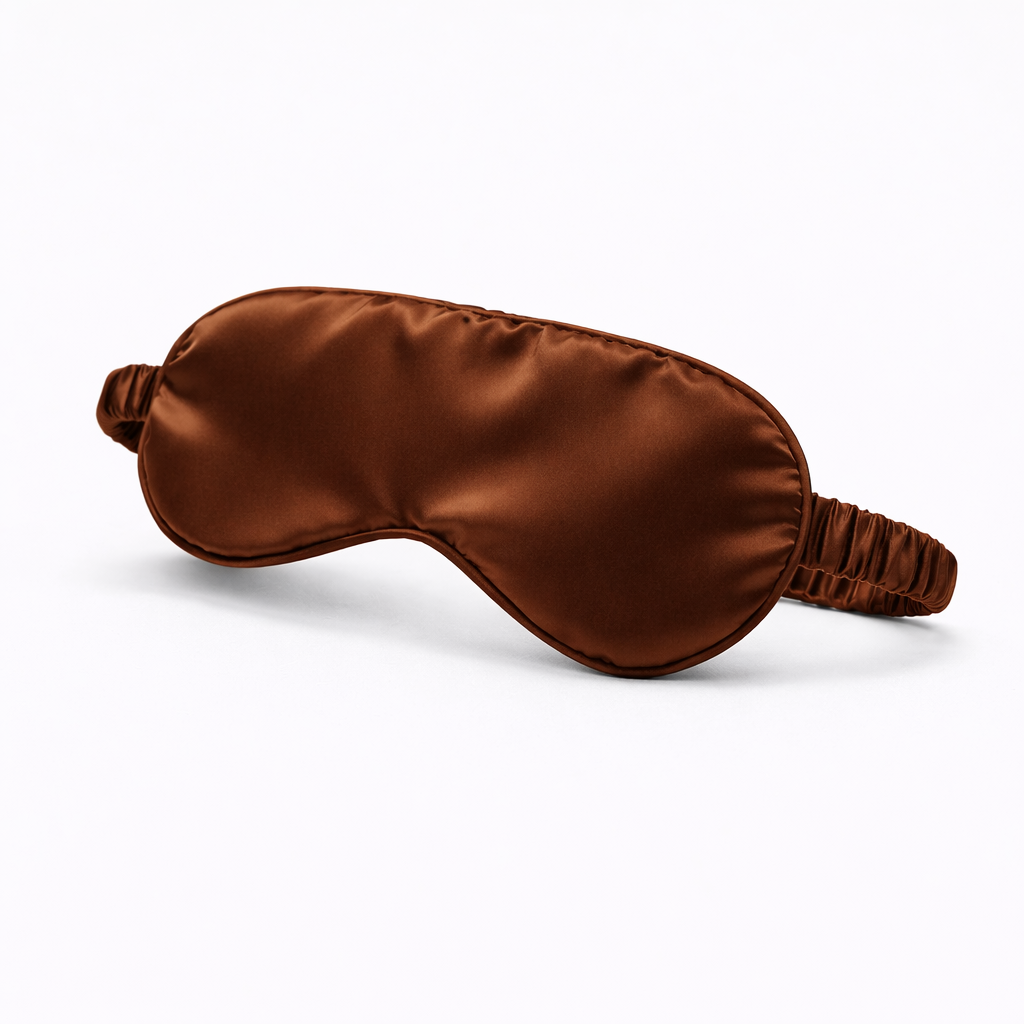 Essential Mulberry Silk Mask — Deep Mocha