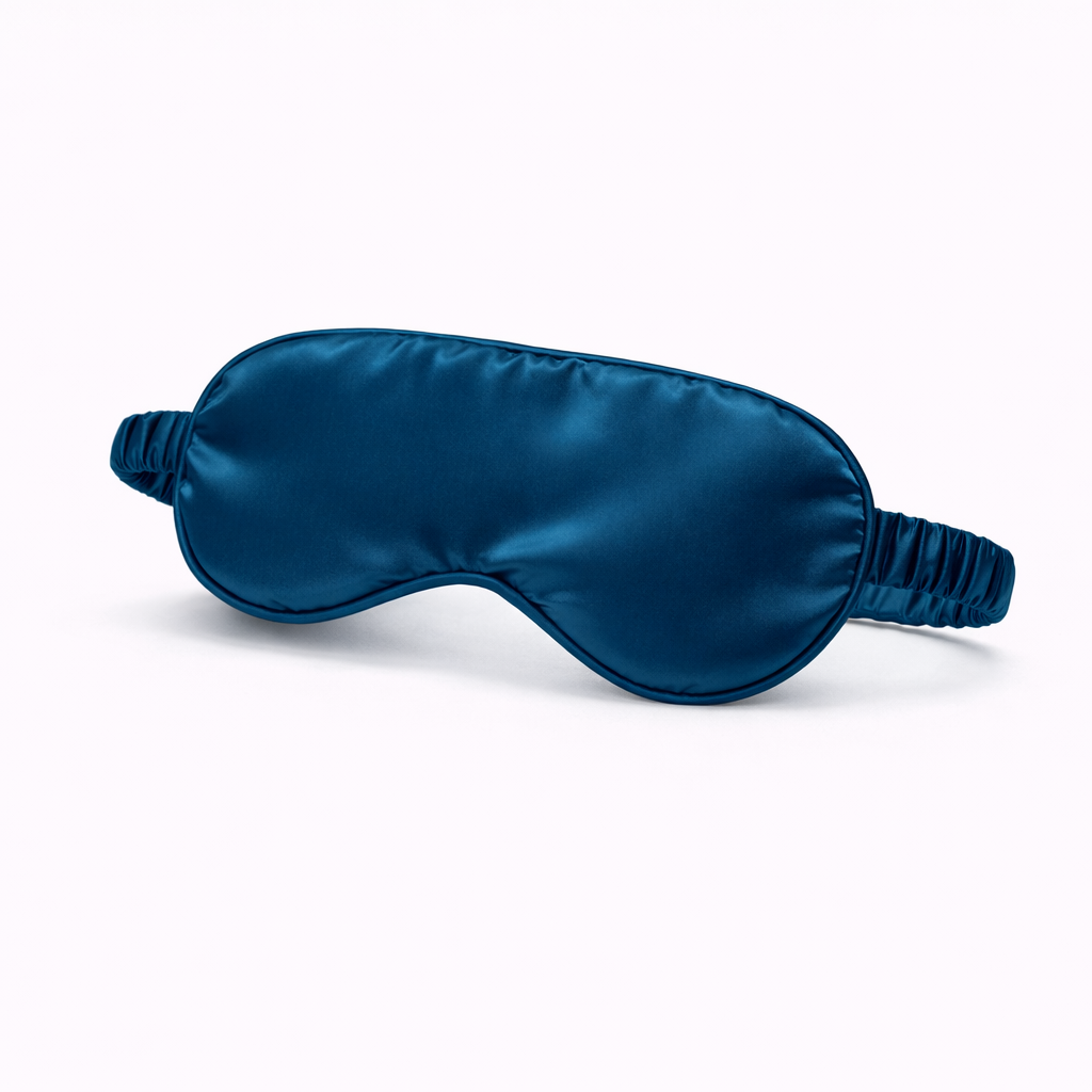 Essential Mulberry Silk Mask — Deep Teal