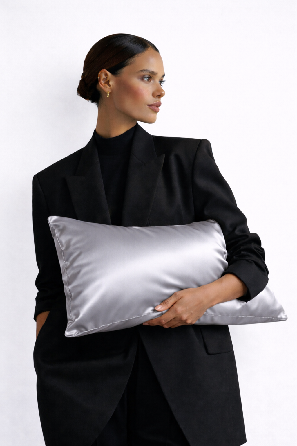 Prestige Mulberry Silk Pillowcase — Pearl Grey