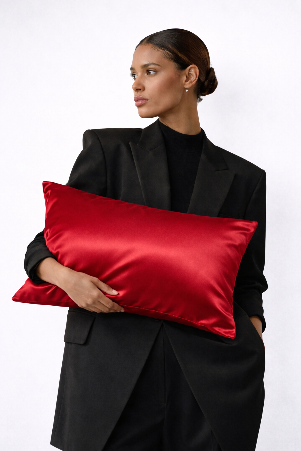 Prestige Mulberry Silk Pillowcase — Scarlet Red