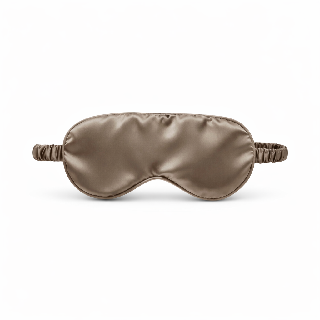 Essential Mulberry Silk Mask — Taupe Veil