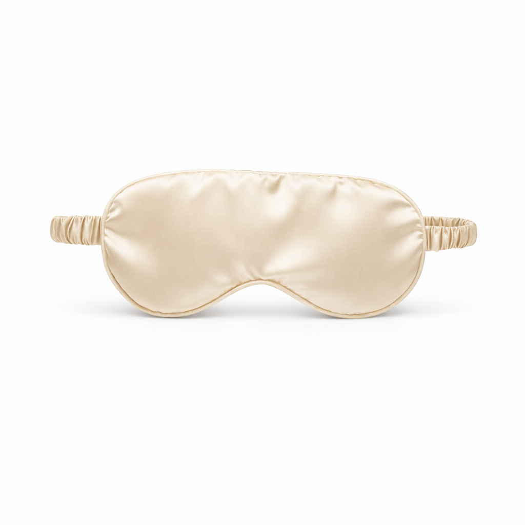 Essential Mulberry Silk Mask — Ivory