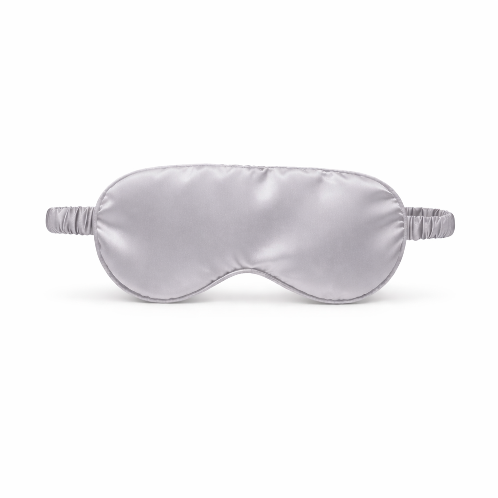 Essential Mulberry Silk Mask — Pearl Grey