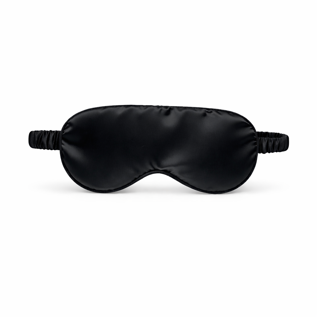 Essential Mulberry Silk Mask — Absolute Black