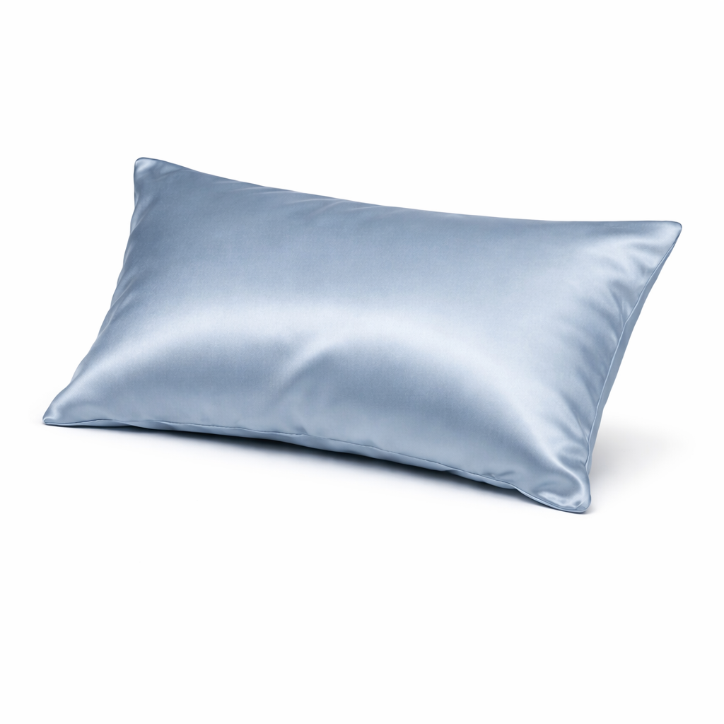 Prestige Mulberry Silk Pillowcase — Blue Mist