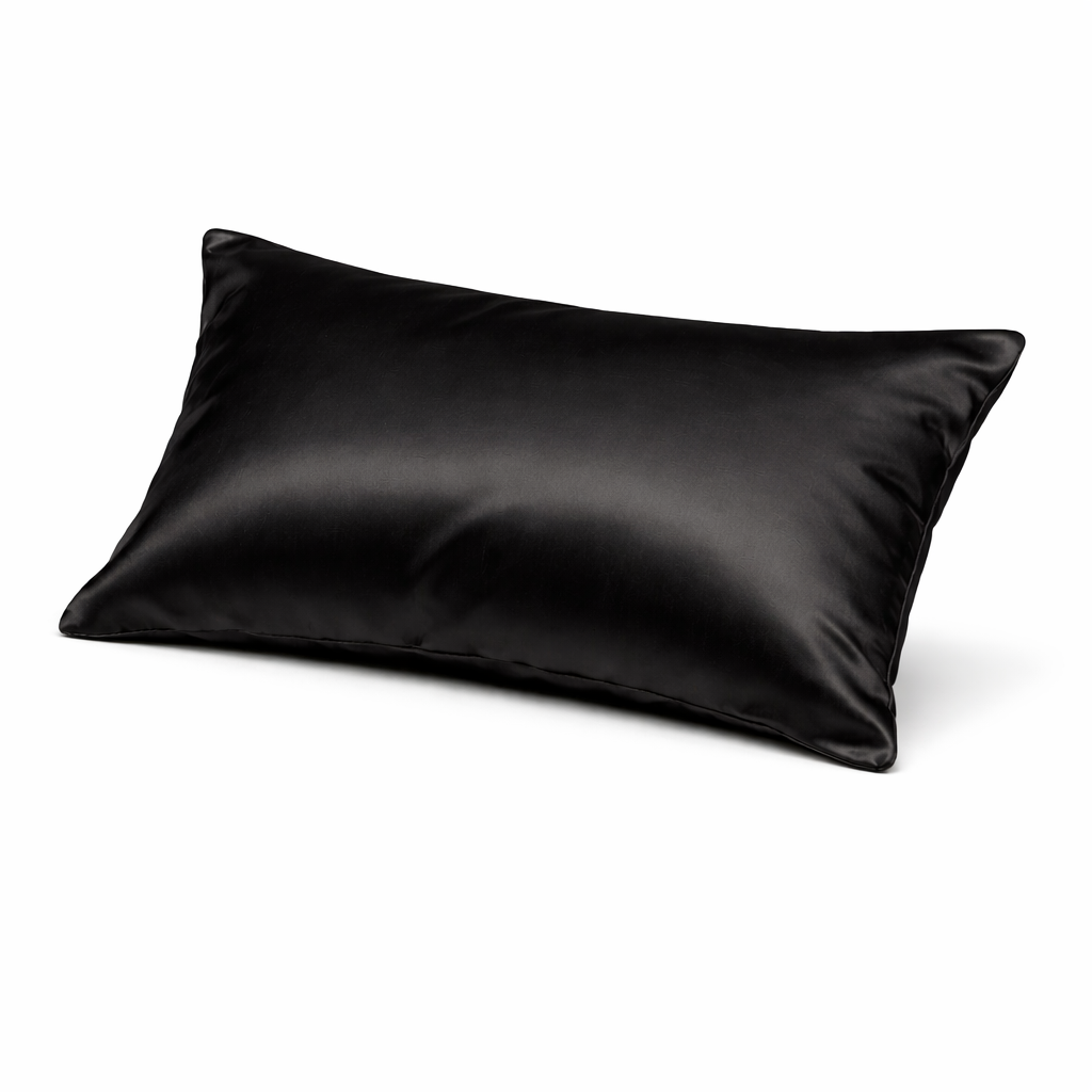Prestige Mulberry Silk Pillowcase — Absolute Black