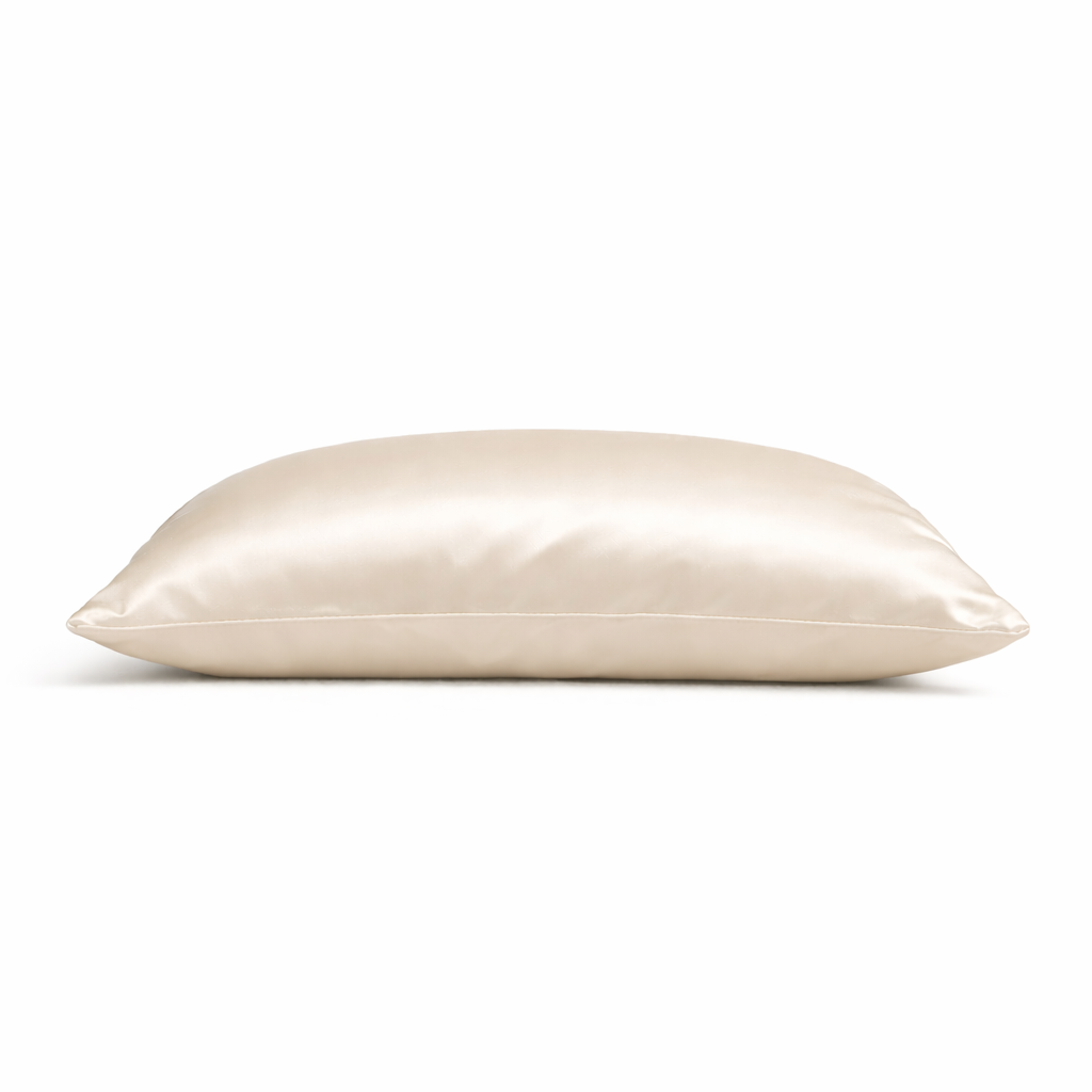 Prestige Mulberry Silk Pillowcase — Warm Ivory