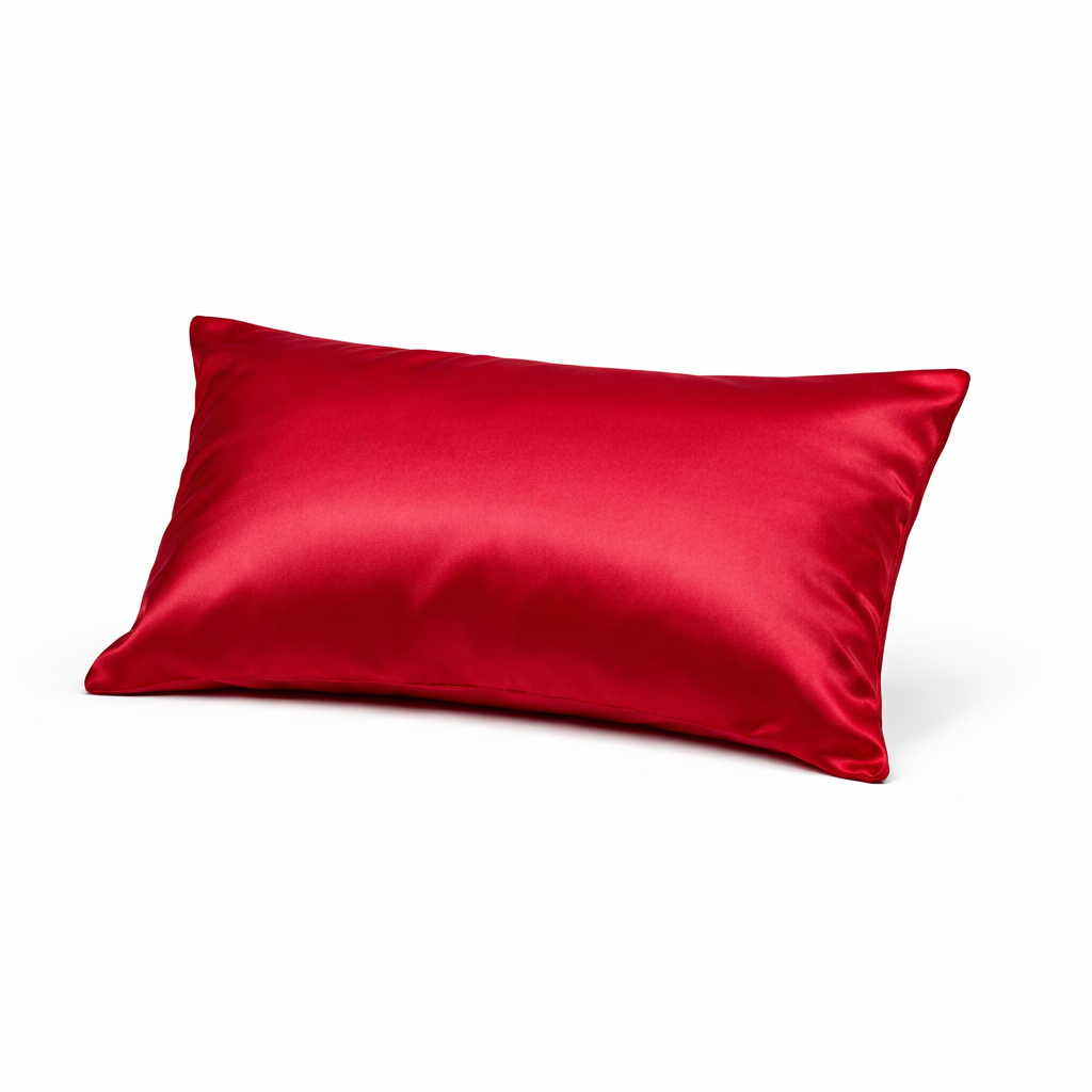 Prestige Mulberry Silk Pillowcase — Scarlet Red