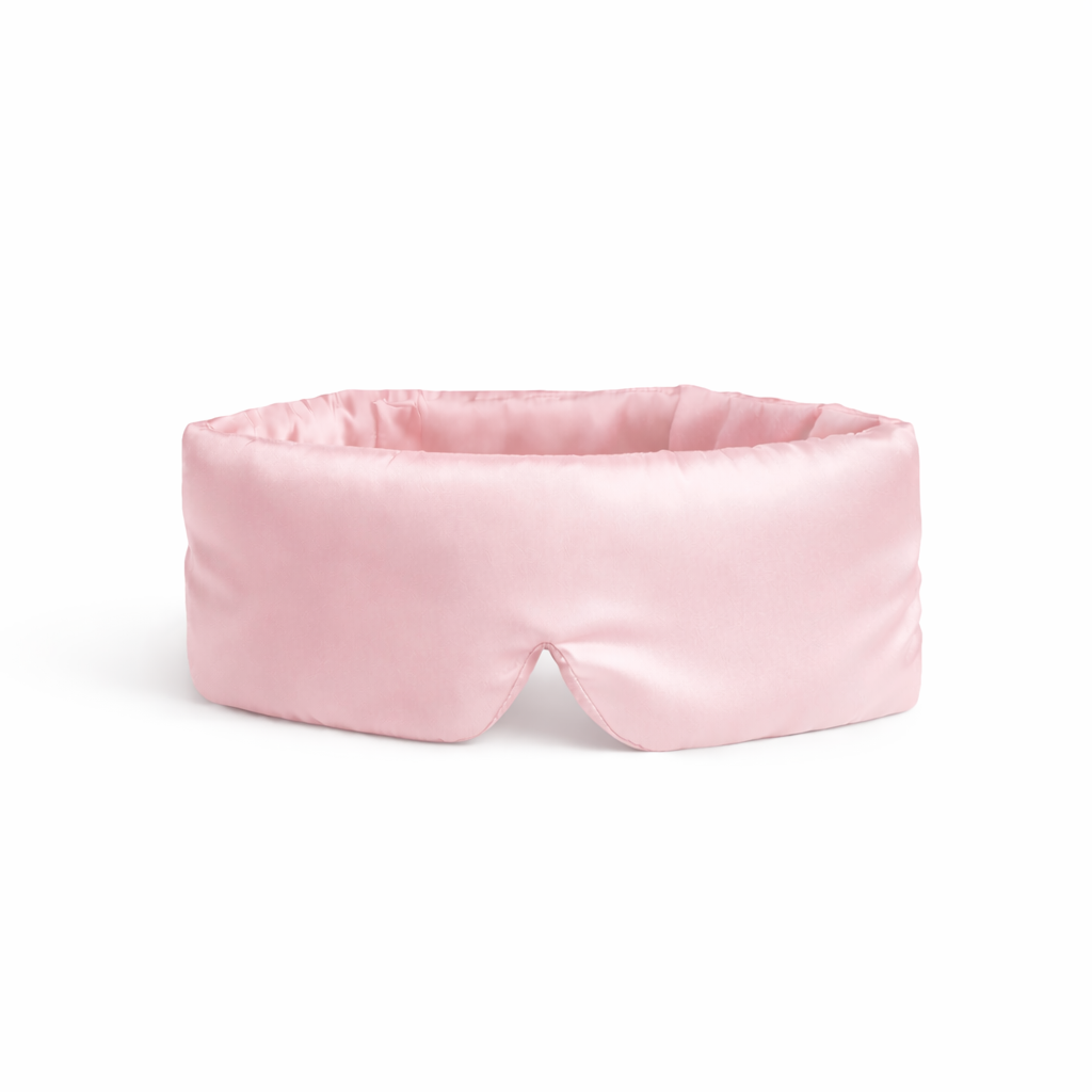 Signature Mulberry Silk Mask — Classic Rose
