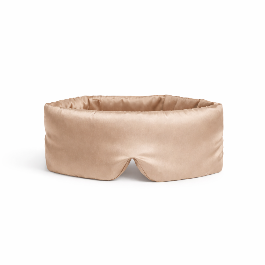 Signature Mulberry Silk Mask — Sand