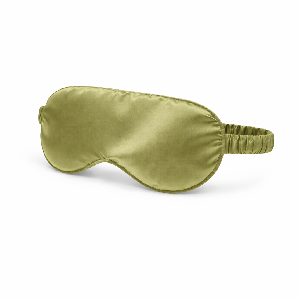 Essential Mulberry Silk Mask — Olive Mist