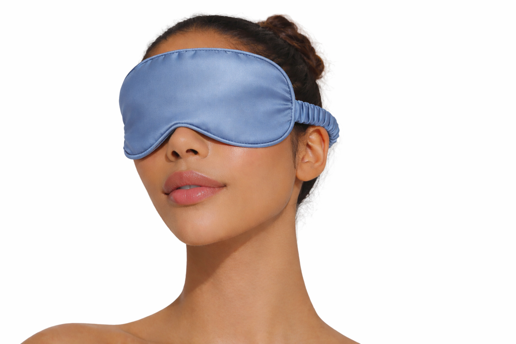 Essential Mulberry Silk Mask — Blue Mist