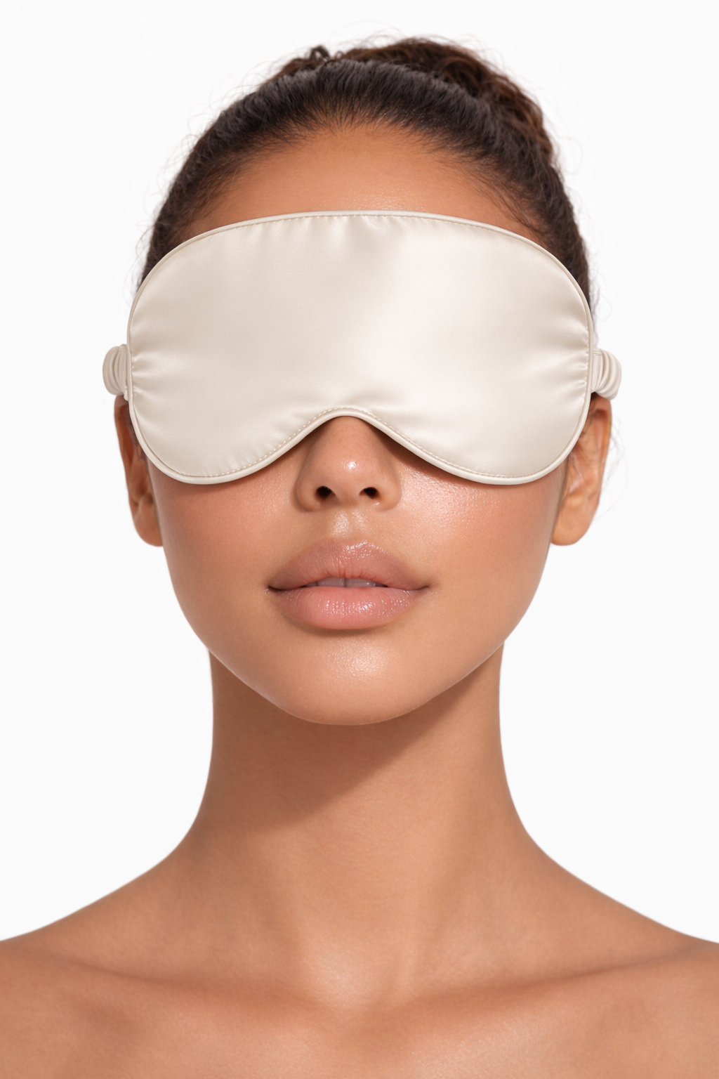 Essential Mulberry Silk Mask — Ivory