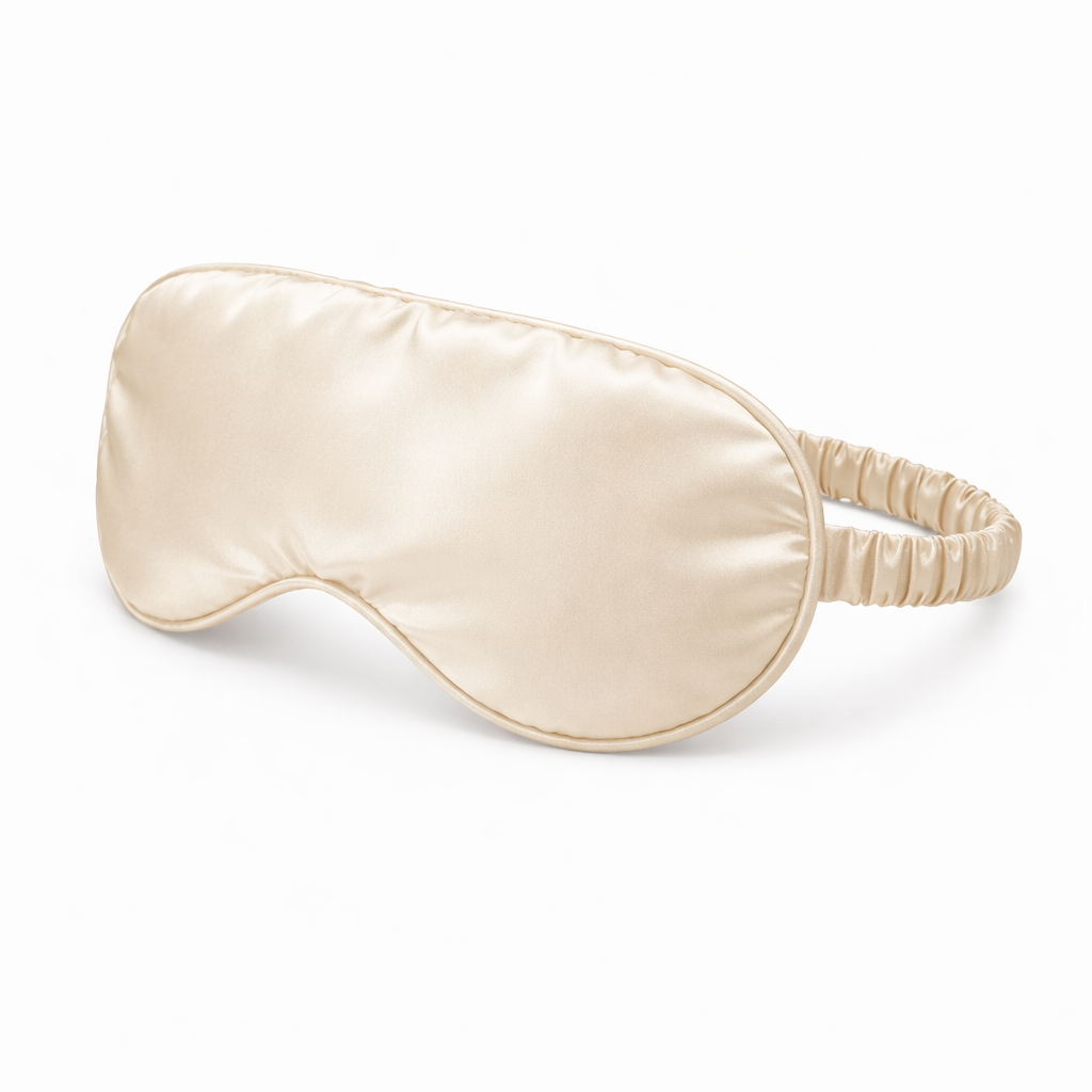 Essential Mulberry Silk Mask — Ivory